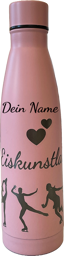 Zeige Details für Stylische Trinkflasche mit Eislauf-Motiven - personalisiert mit deinem Namen Bild von Stylische Trinkflasche mit Eislauf-Motiven - personalisiert mit deinem Namen