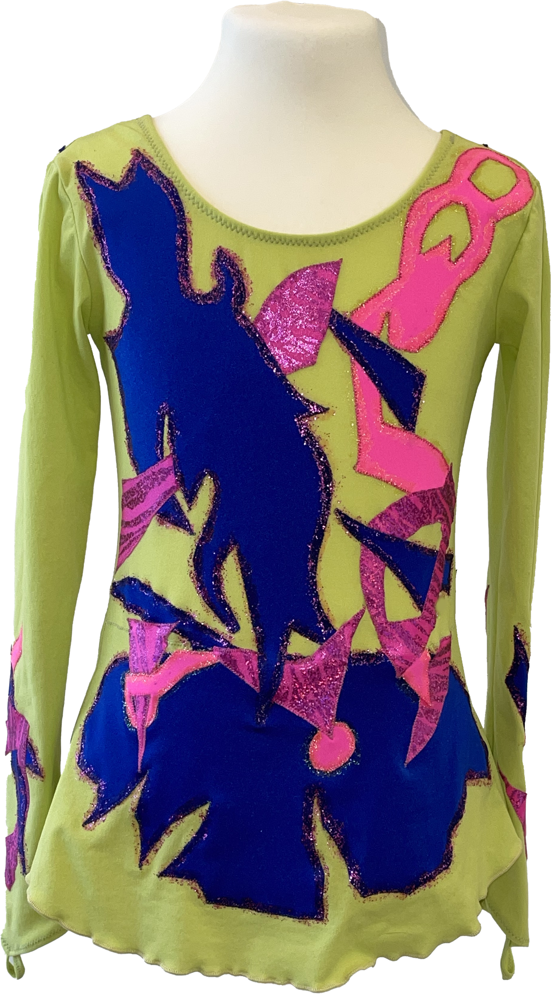 Bild von Farbenfrohes Kürkleid für Mädchen