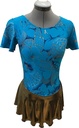 Kürkleid Design "Mermaid" mit Flügelärmeln 2