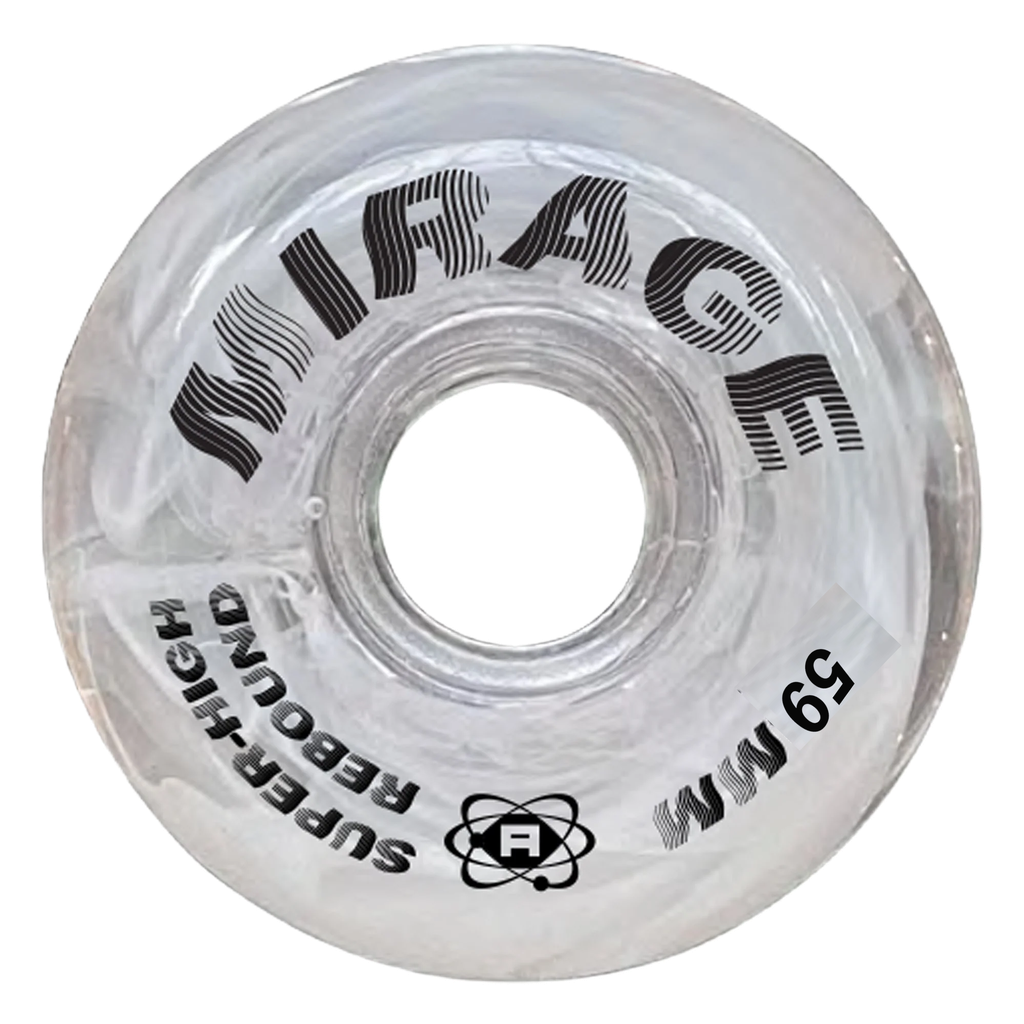[IKS-FW500-WH-59] Inline-Kunstlauf-Rollen AtomWheels Mirage Super-High Rebound (59 mm)